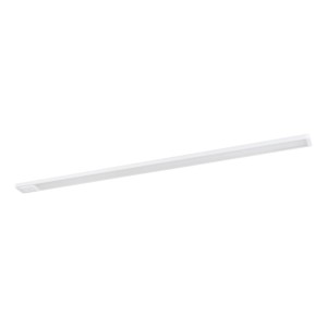 Weiße Eglo LED-Unterbauleuchte Repilado 2, 57 cm, mit integriertem Lichtstreifen. Perfekt für Küche & Arbeitsbereiche.