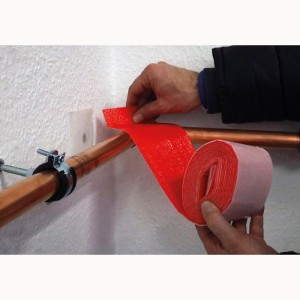 Scorprotect PE Wickelband Rot Mit Dampfsperre 70 MM X 3,6 M NICHT Selbstklebend