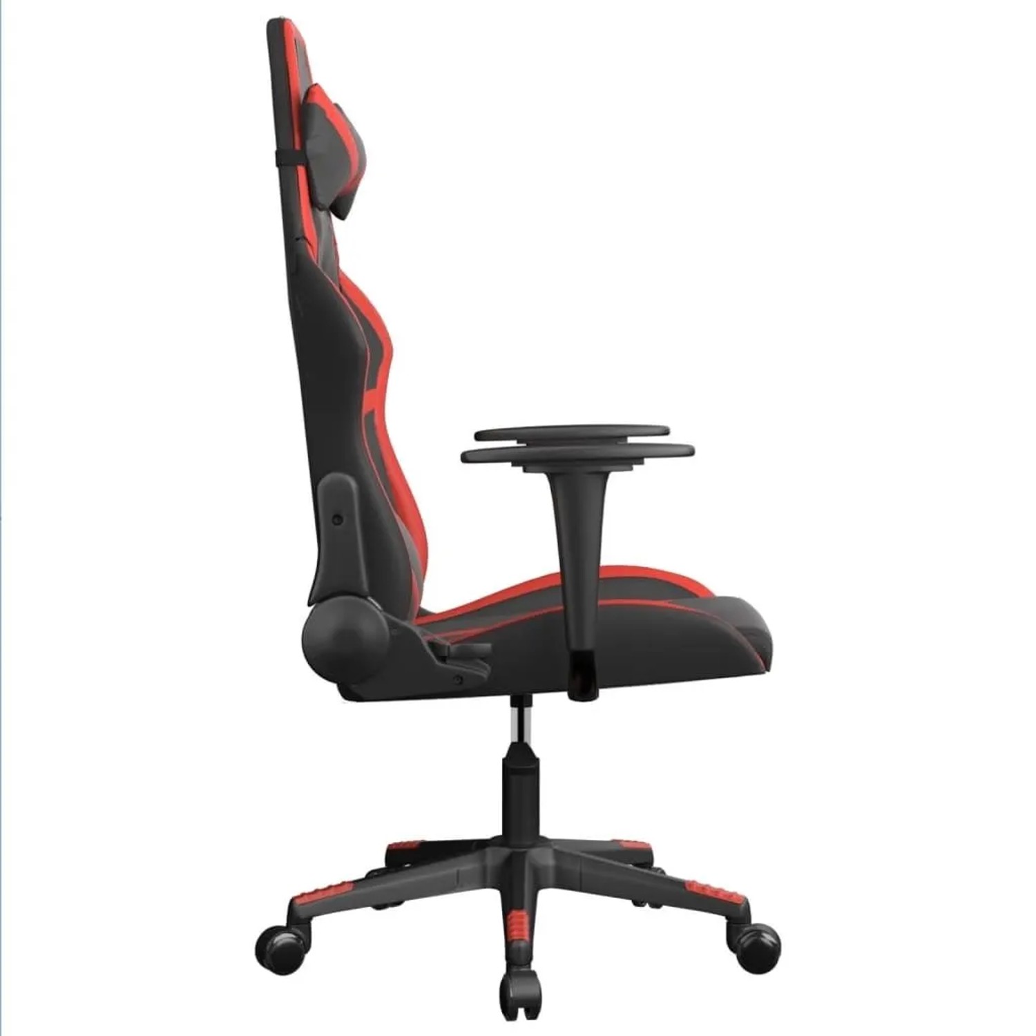 vidaXL Gaming-Stuhl mit Massagefunktion Schwarz und Rot Kunstleder 345424_4