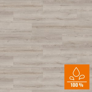 Kaindl Laminat Poseidon Bali Oak, wasserfest, helle Holzoptik. Breitdiele mit 100% Wasserschutz.