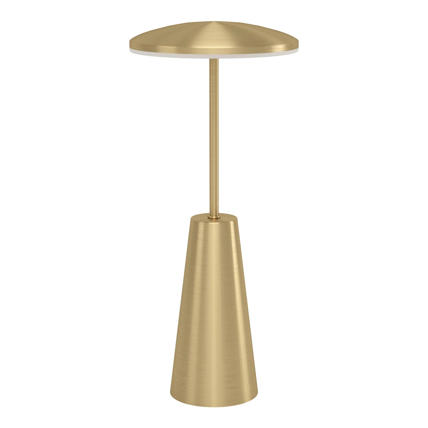 EGLO LED Außen-Tischlampe PICCOLA Messing-geb. Touchdimmer H 280mm IP54 günstig online kaufen