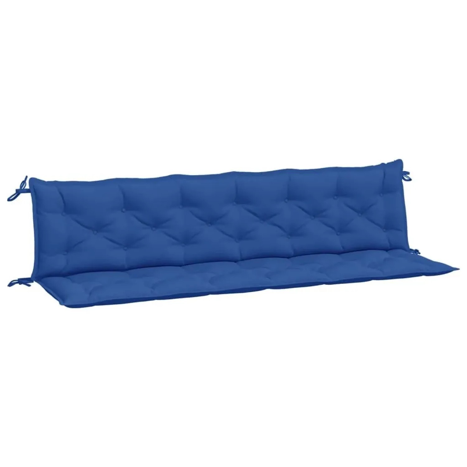 vidaXL Gartenbank-Auflagen 2 Stk Blau 200x50x7 cm Oxford-Gewebe 361745 günstig online kaufen