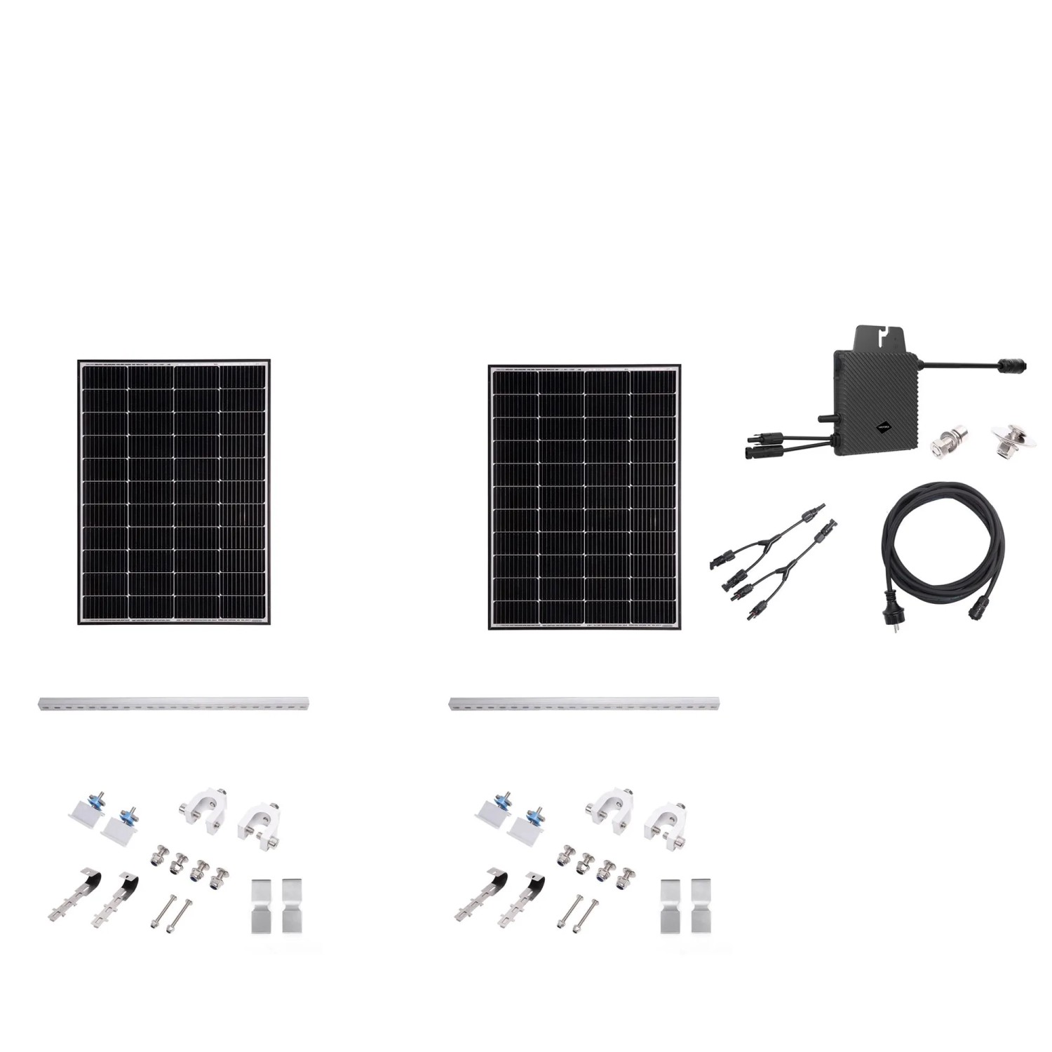 Yard Force Balkonkraftwerk LX SP170D als Durchdachtes Komplett-Set mit WLAN-Modul