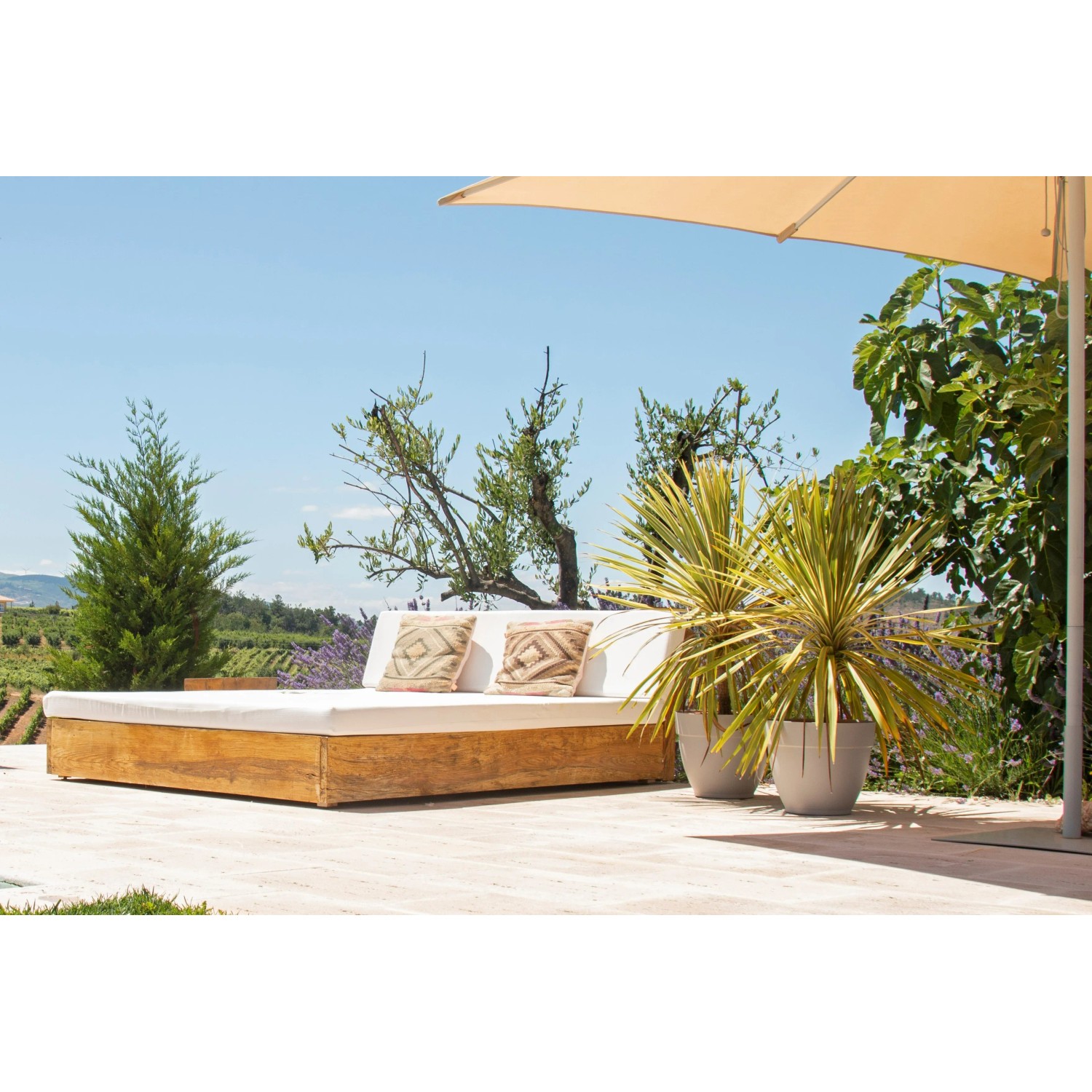 Artevasi Blumentopf Capri Campana 50 cm 57 Liter Hellgrau kaufen bei OBI
