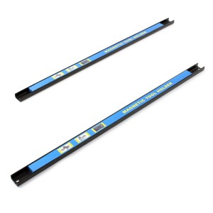 Wiltec Magnetleiste 2Er Set 61Cm Werkzeughalter Werkstatt Schiene Wandhalterung