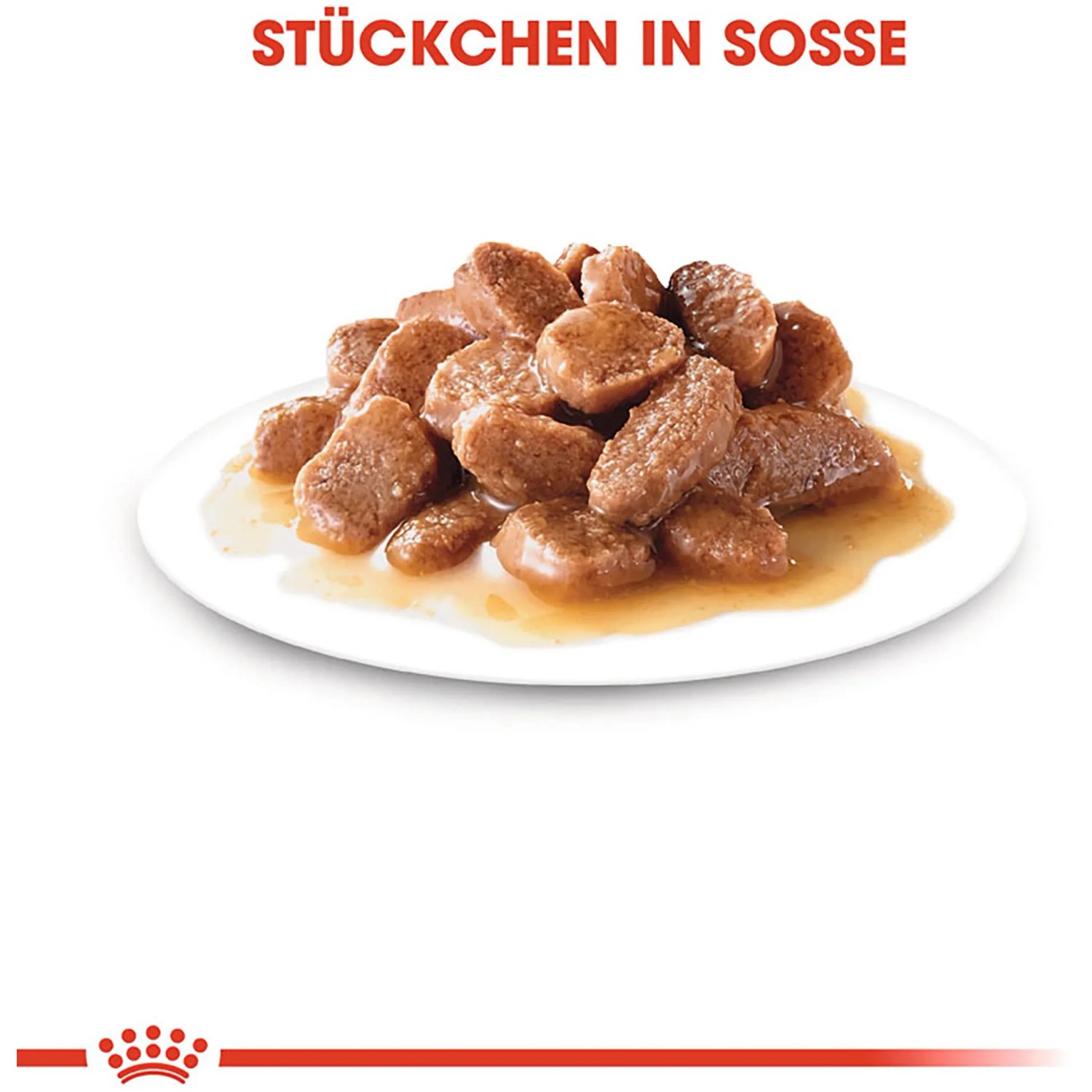 Royal Canin Nassfutter für Katzen mit empfindlicher Verdauung, Stückchen in Soße.
