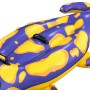 Bestway Schwimmtier Splashing Salamander, lila-gelb, mit Haltegriffen für Kinder ab 3 Jahren.