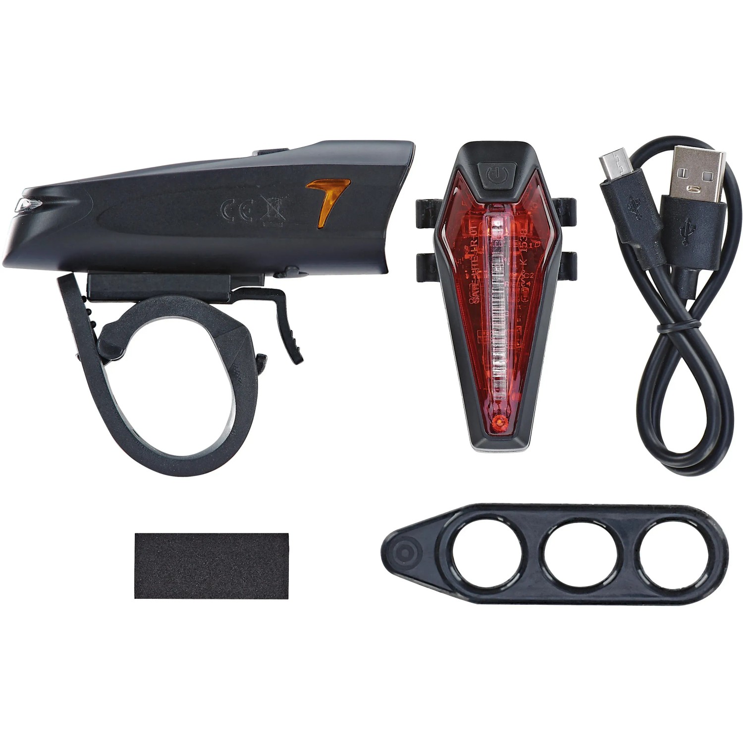 Prophete Fahrradlicht Set LED 30/15 Lux STVZO zugelassen IPX5 kaufen ...