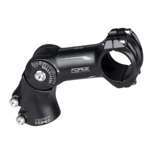 Verstellbarer Force Toro Vorbau, 31,8 mm, 95 mm, aus Aluminium für Fahrradlenker.