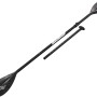 Hydro-Force SUP Paddel, 4-teilig, verstellbar für Stand Up Paddling & Kanu, Aluminium, schwarz