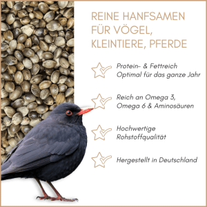 Supravit Hanf Wildvogelfutter