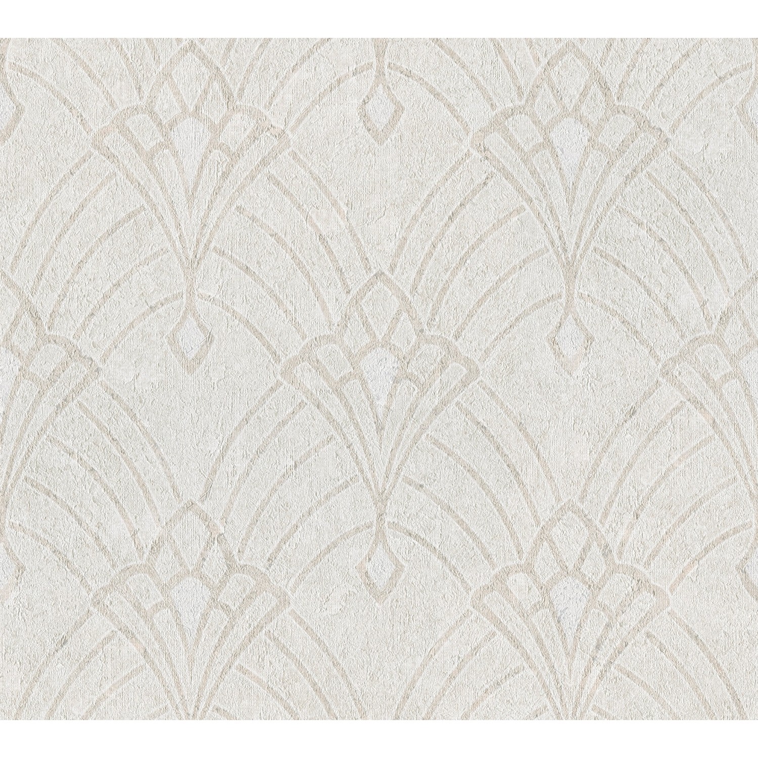 Vliestapete Ornament Orientalisch Beige Creme FSC®