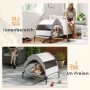 PawHut Erhöhtes Hundebett Polyester 76 x 61 x 70cm_7