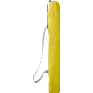 Campinghocker Palmelo im Packsack mit Tragegurt. Faltbarer Hocker mit Ananasmuster für Camping & Outdoor.