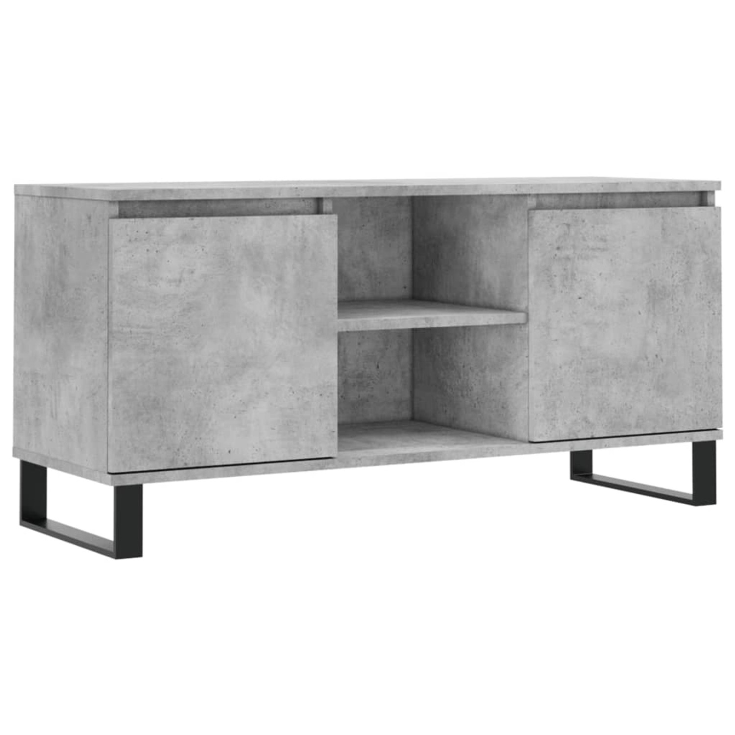 vidaXL TV-Schrank Betongrau 104x35x50 cm Holzwerkstoff 827024 günstig online kaufen