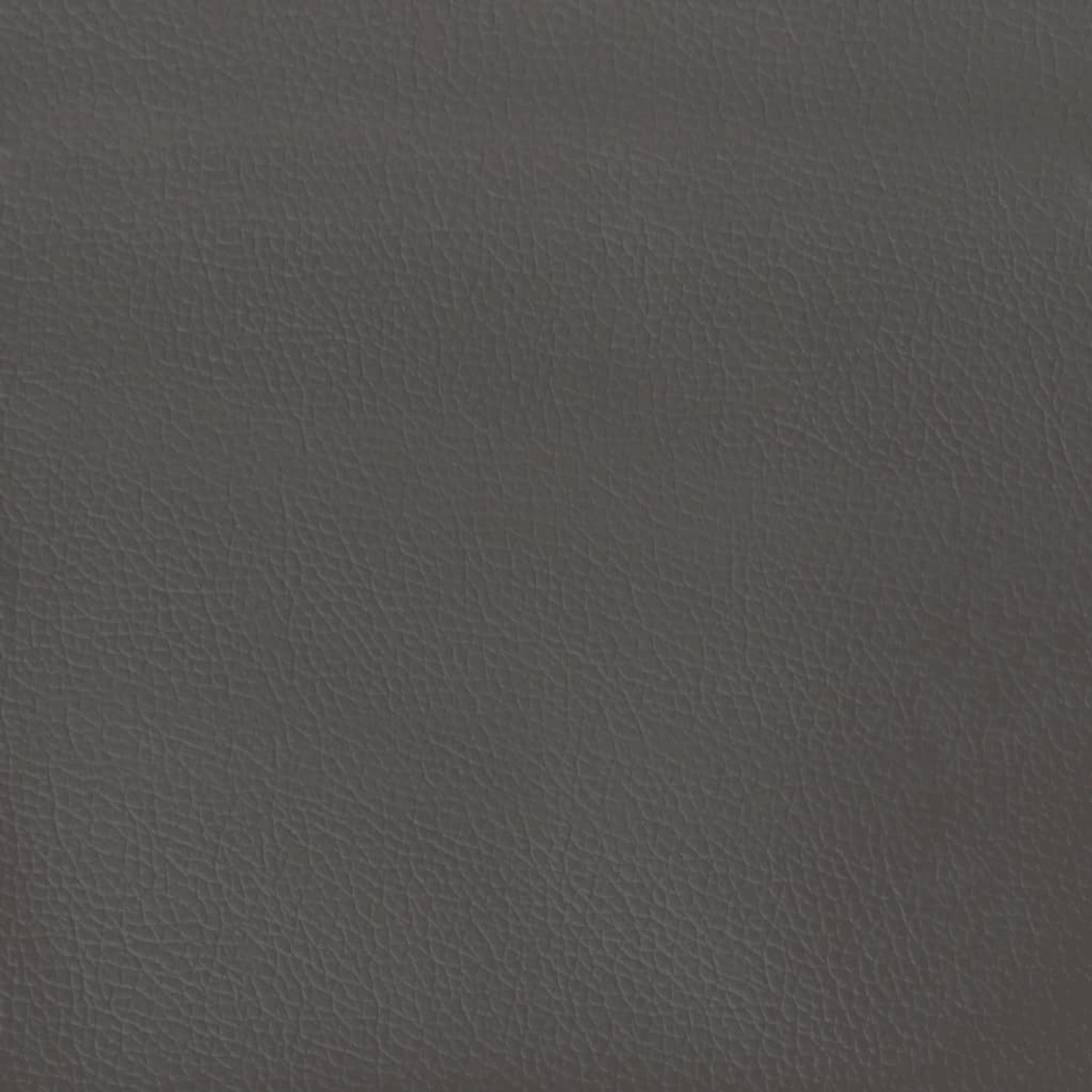 Detailaufnahme: Graues Kunstleder Bettgestell, Struktur und Farbe.