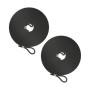 Relaxdays Gummiseil 2er Set PP Gummi Schwarz Mit Schlaufen 7,5 m