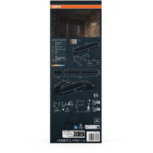 Osram-Außenwandleuchte Endura Style USB Volt Dunkelgrau IP54 Sensor