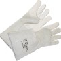 LUX Schweißerhandschuh Größe 10 aus Leder, ideal für Schweißarbeiten.