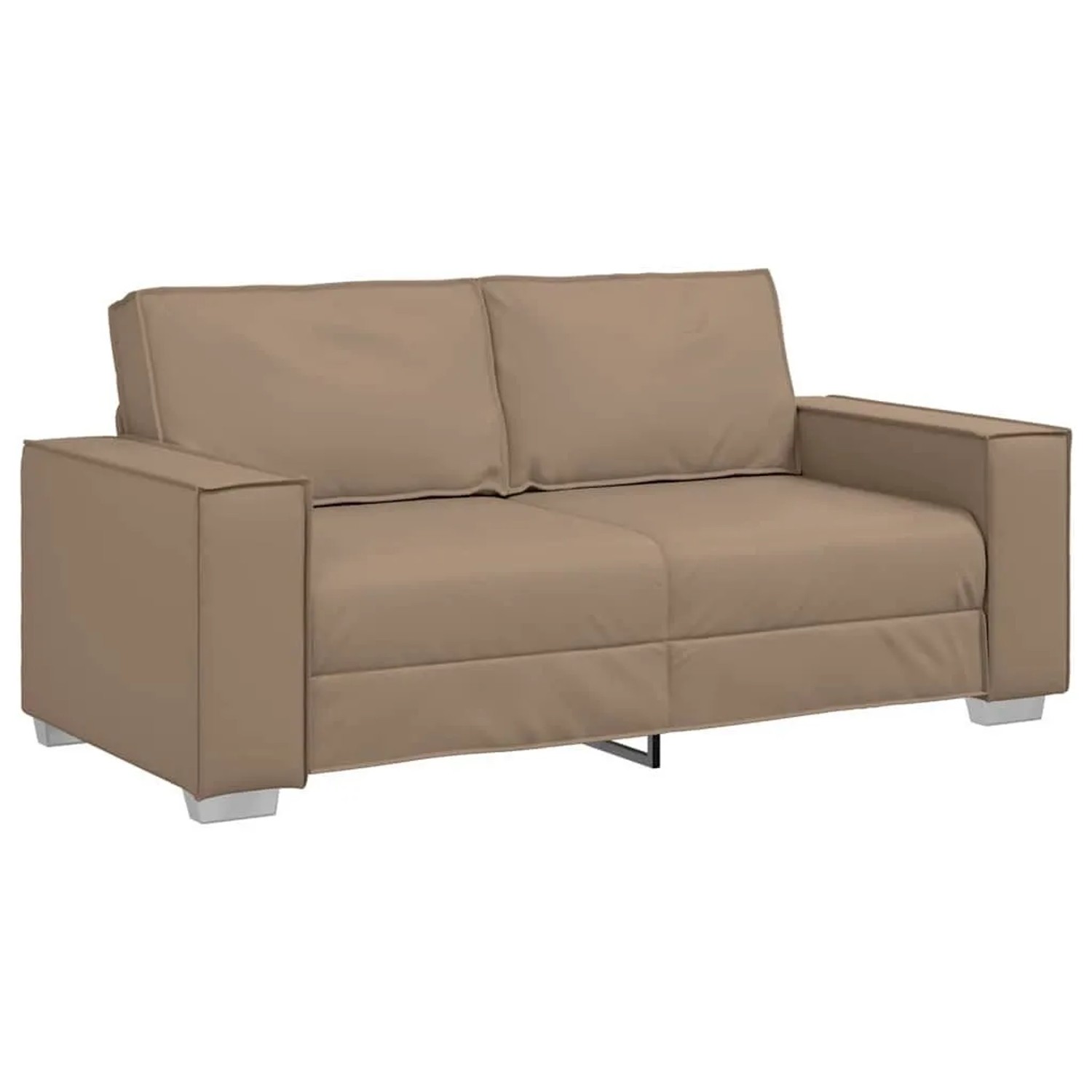 vidaXL Sofa Cappuccino 180 x 80 x 84 cm Stoff 4105055
