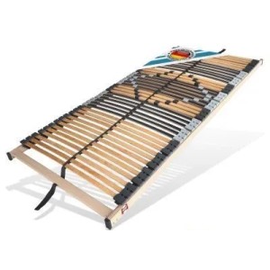 Matratzen Perfekt Lattenrost 42 Leisten 120 x 200 cm Extra Stabil Nicht Verstellbar