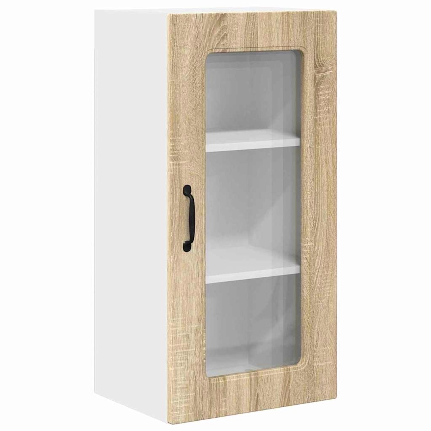 vidaXL Küchenwandschrank Sonoma-Eiche 40 x 31 x 80 cm Holzwerkstoff 884638 günstig online kaufen