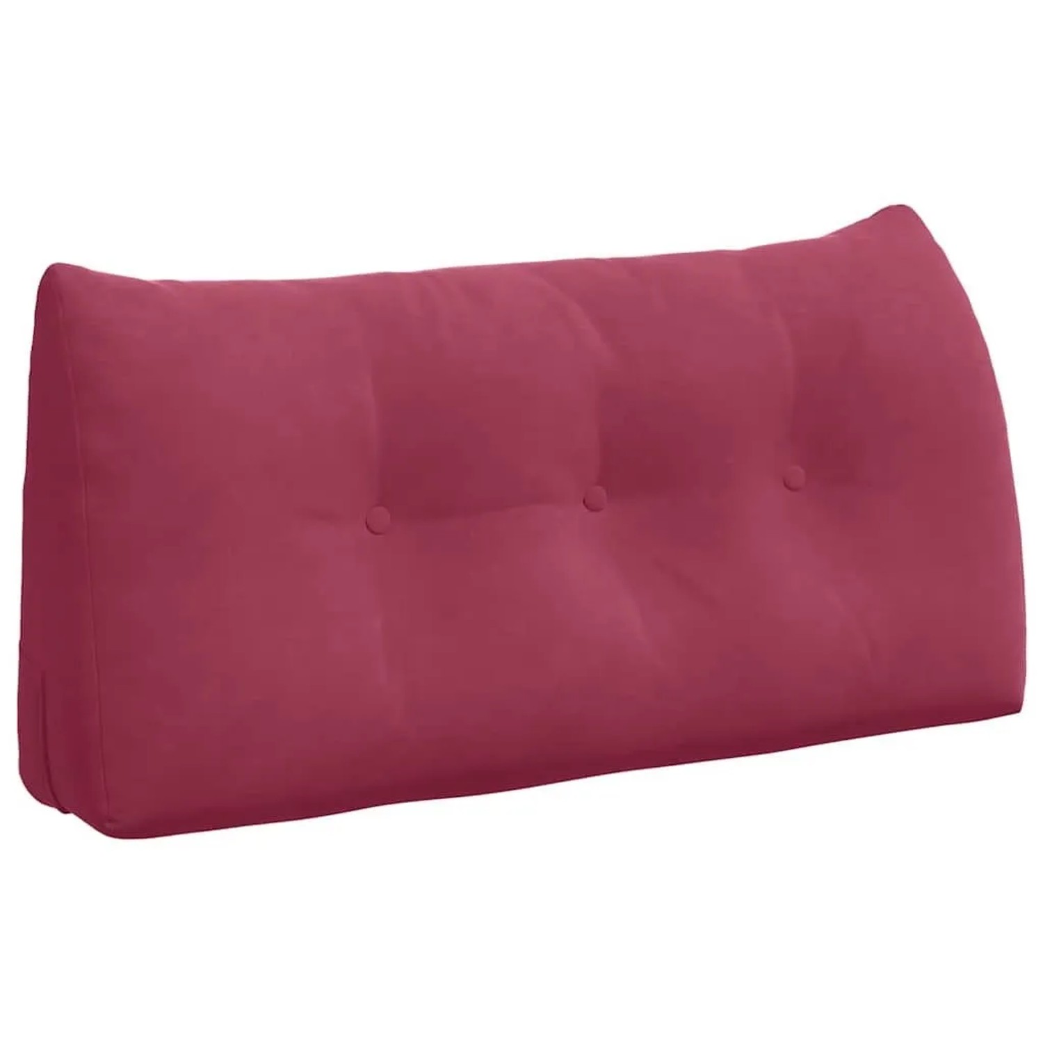 vidaXL Rückenkissen Weinrot 100 x 24 x 50 cm Samt 42014463