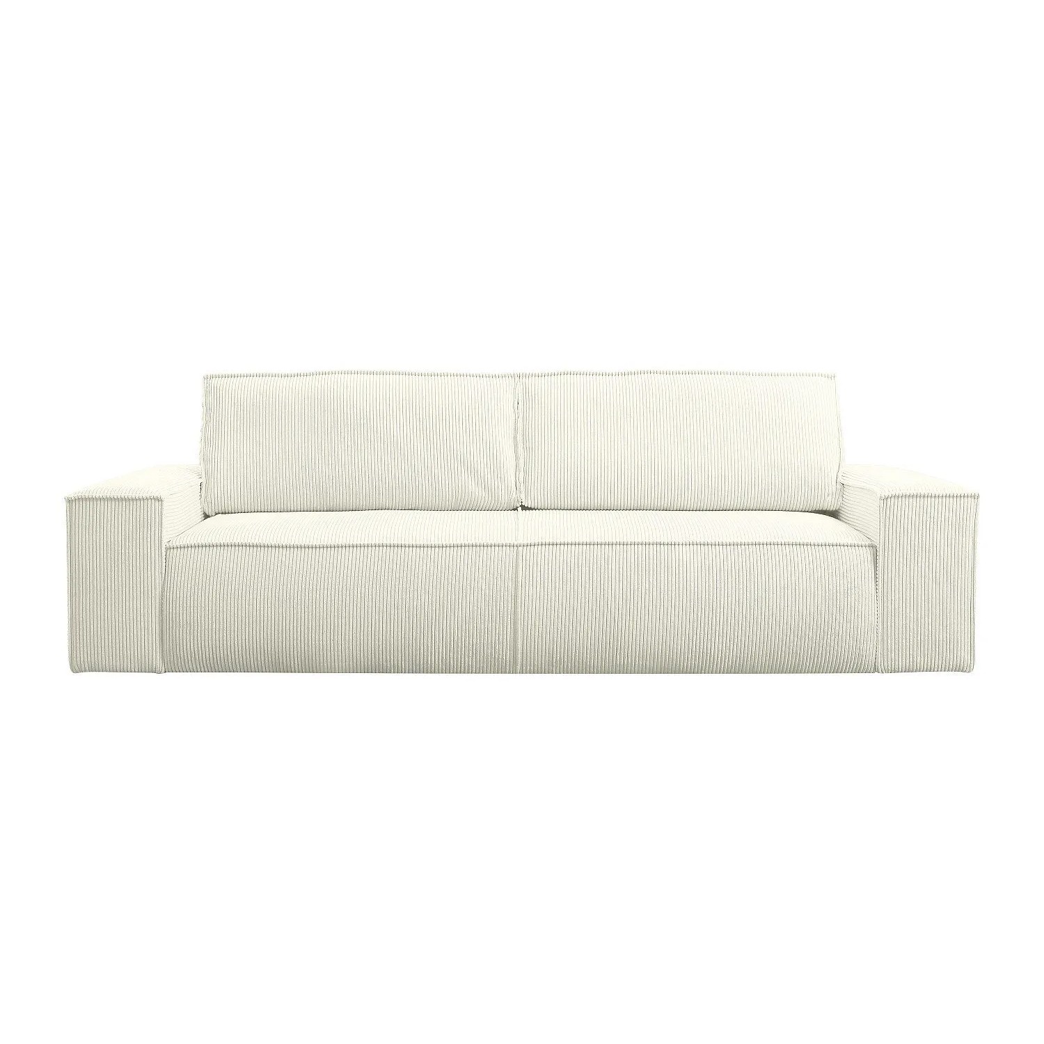 Vente-unique Schlafsofa Amelia Weiß 257 cm