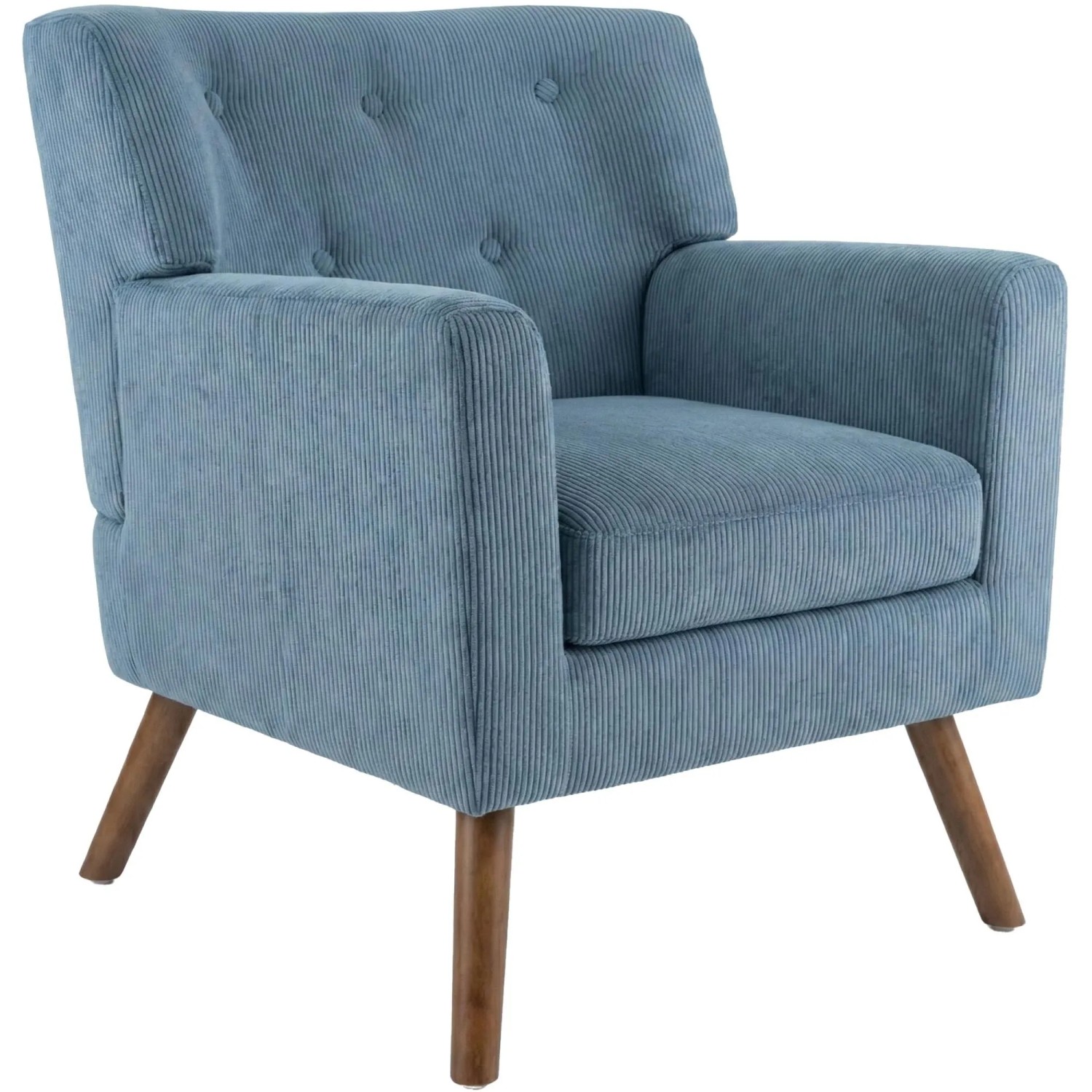 CLP Sessel Kioni Cordbezug Blau