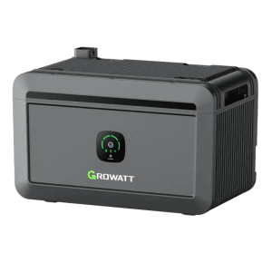 Growatt Solarbatterie NOAH 2000, 2.048 Wh LFP-Batterie für Balkonkraftwerke.