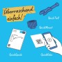 Grohe QuickFix: Montage-Elemente und Anleitung für die Spültischbatterie.