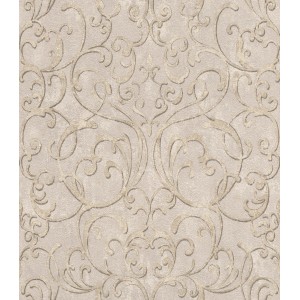Rasch Vliestapete Tapetenwechsel II, Ornament Taupe, detailreiches Muster für stilvolle Wände.