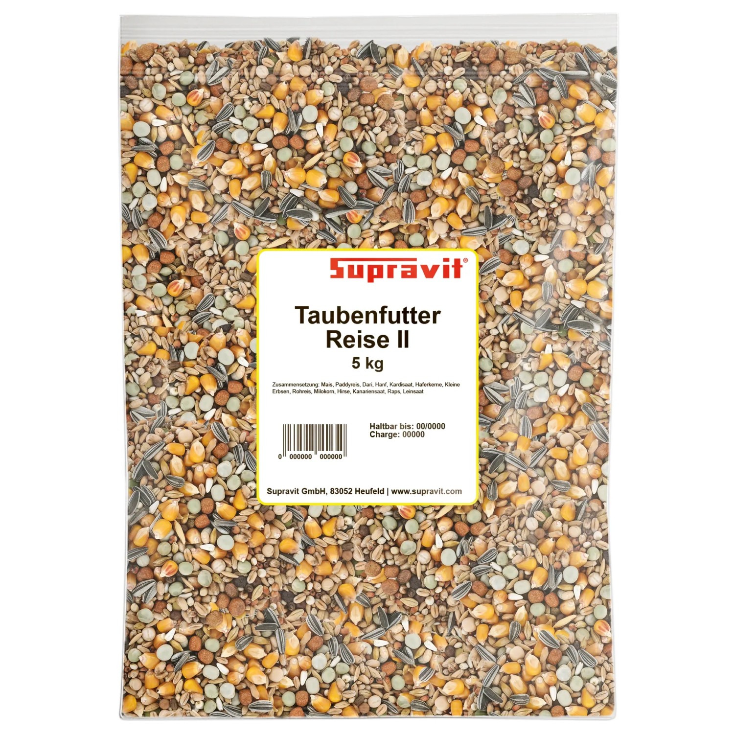 Supravit Super Reise Taubenfutter für Rassetauben