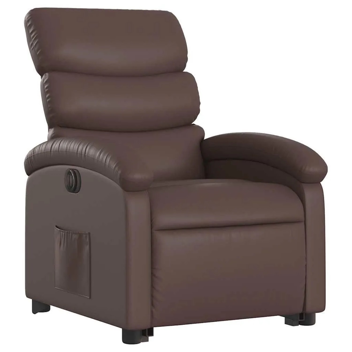 vidaXL Relaxsessel mit Aufstehhilfe Elektrisch Braun Kunstleder 3204056_4
