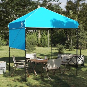 vidaXL Pavillon-Zelt Blau 194 x 194 x 251 cm Stoff 42007374