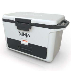Ninja Kühlbox FrostVault FB151EUWH, 47L, Wolkenweiß. Kühlbox mit Trockenzone und Tragegriff.