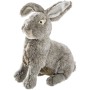 Graues Hunter Hundespielzeug Wildlife Kaninchen, 24 cm, Plüschtier für Hunde.