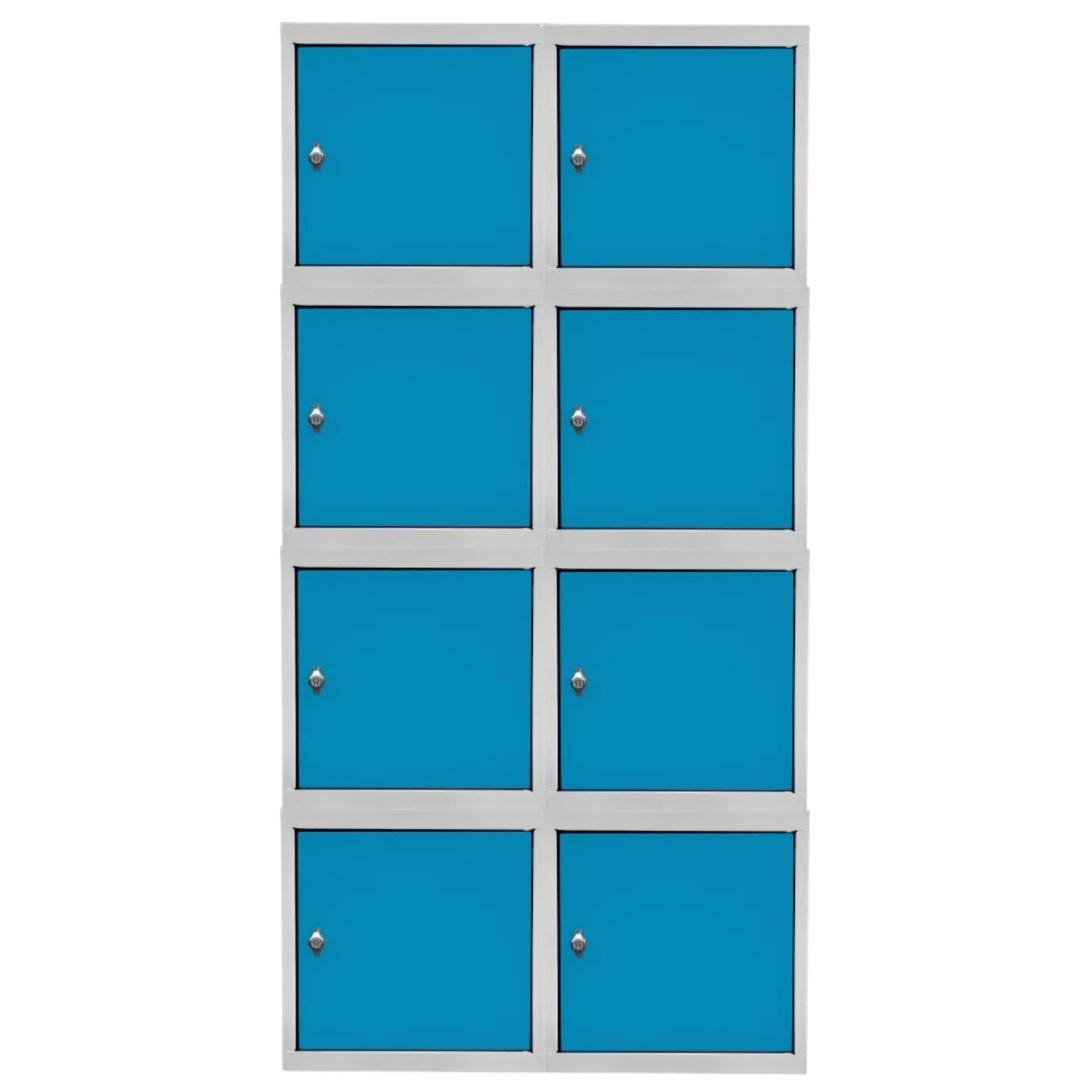 PROREGAL Mega Deal 8x Schließfachwürfel Blocky Mit Drehriegelschloss Für Vo günstig online kaufen