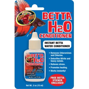 ZooMed Betta H²O Conditioner 15ml für Aquarien zur Wasseraufbereitung.