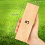 Holzklotz mit Nummer '3' für Toyfel Riski Wackelturm, Detailaufnahme.