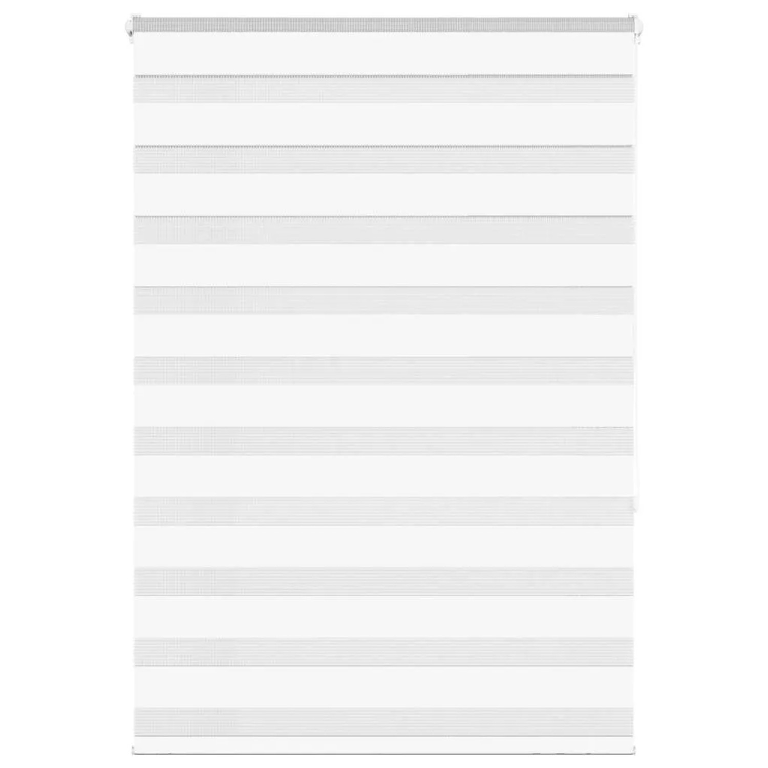 vidaXL Doppelrollo Weiß 110x150 cm Stoffbreite 105,9 cm Polyester 4014757 günstig online kaufen