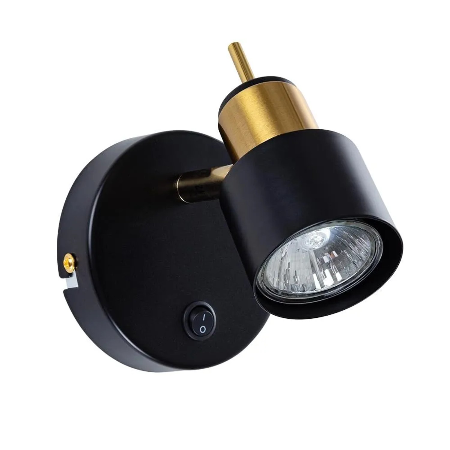 Arte Lamp Wandleuchte Almach GU10 Schwarz Metall