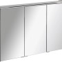 Fackelmann Spiegelschrank Denver, 110 cm, Anthrazit mit Softclose-Türen. Badezimmerspiegelschrank für mehr Stauraum.