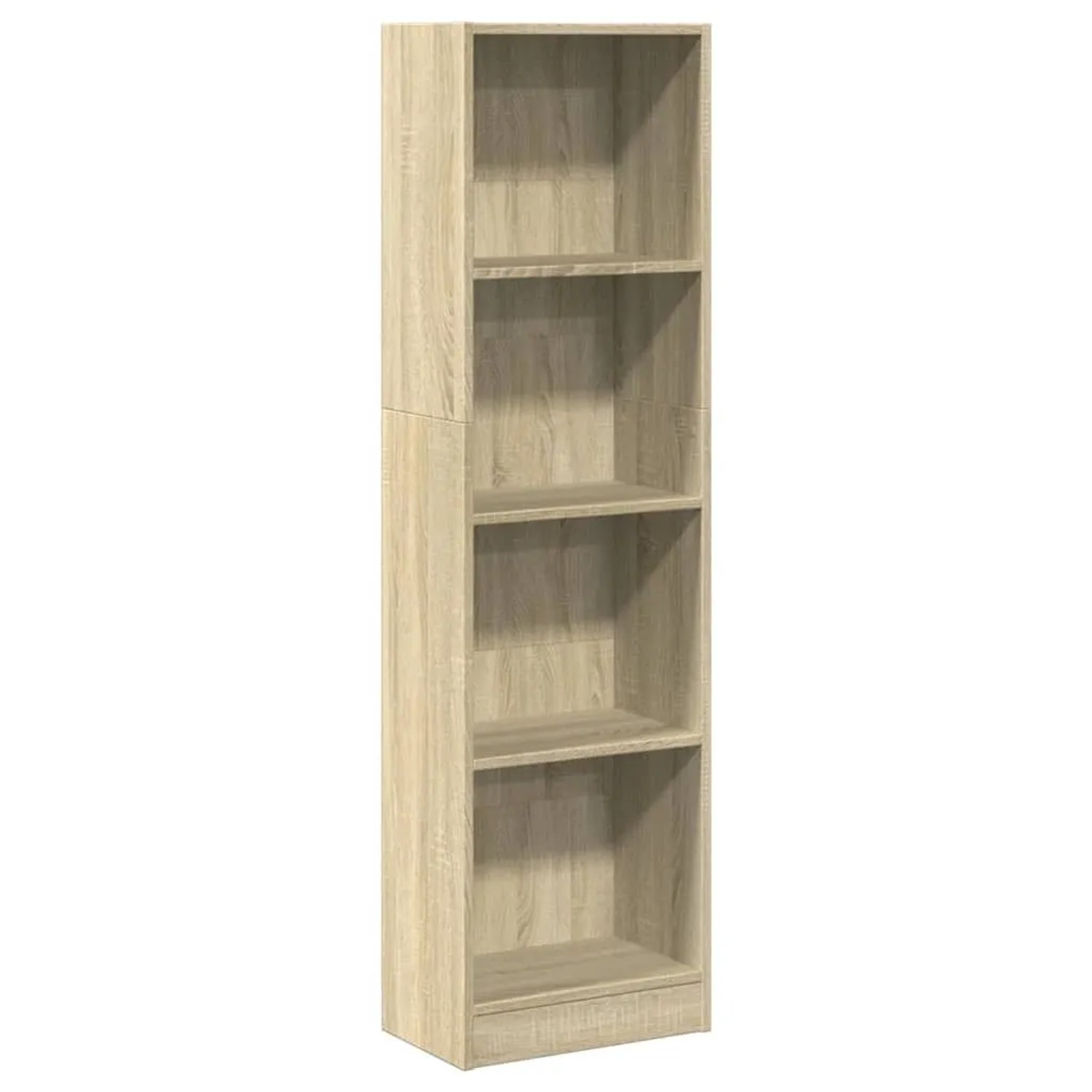 vidaXL Bücherregal Sonoma-Eiche 40x24x143 cm Holzwerkstoff 857785 günstig online kaufen