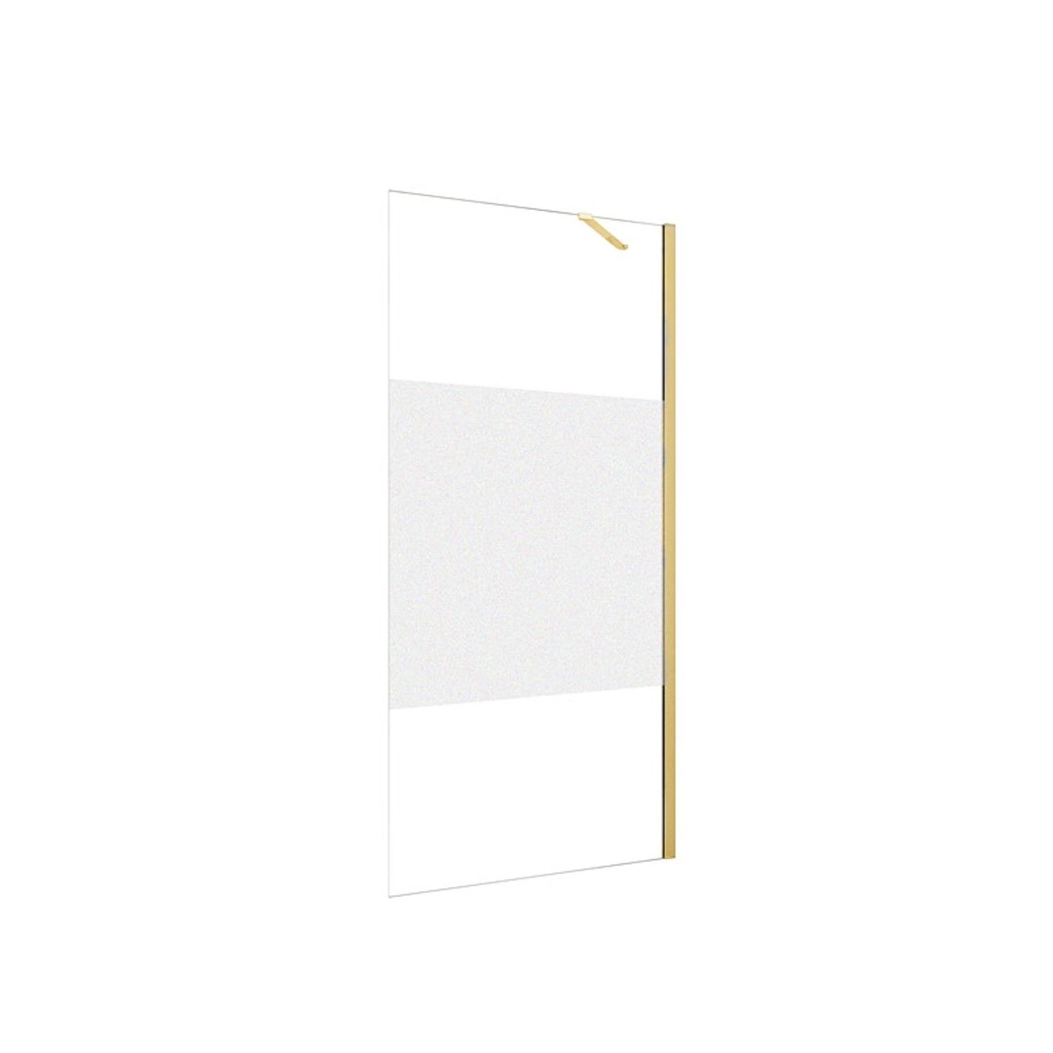 Duschparadies Walk In Dusche 80 x 200cm Duschabtrennung 8mm Nano Glas Seite günstig online kaufen