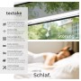 Tectake Aluminium Insektenschutzrollo  Mit Bürstendichtungen Individuell Kürzbar 110 x 160 cm 5 x 110 x 160 cm Weiß_2