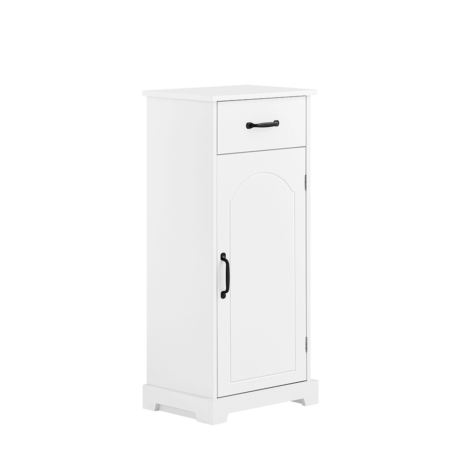 SoBuy Badezimmerschrank Badregal mit Verstellbaren Einlegeböden Weiß 42x93x günstig online kaufen