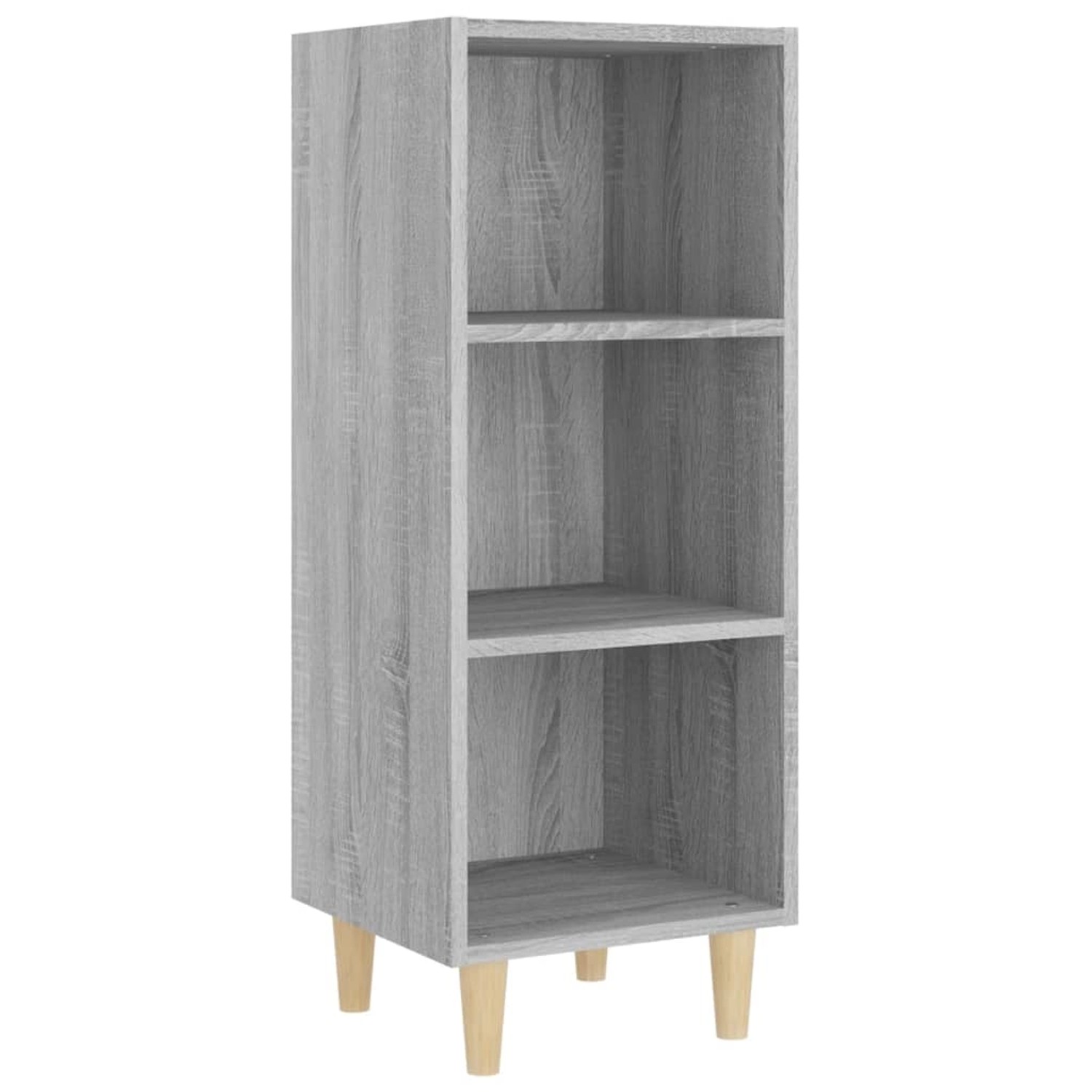 vidaXL Sideboard Grau Sonoma 34,5x32,5x90 cm Holzwerkstoff 817421 günstig online kaufen