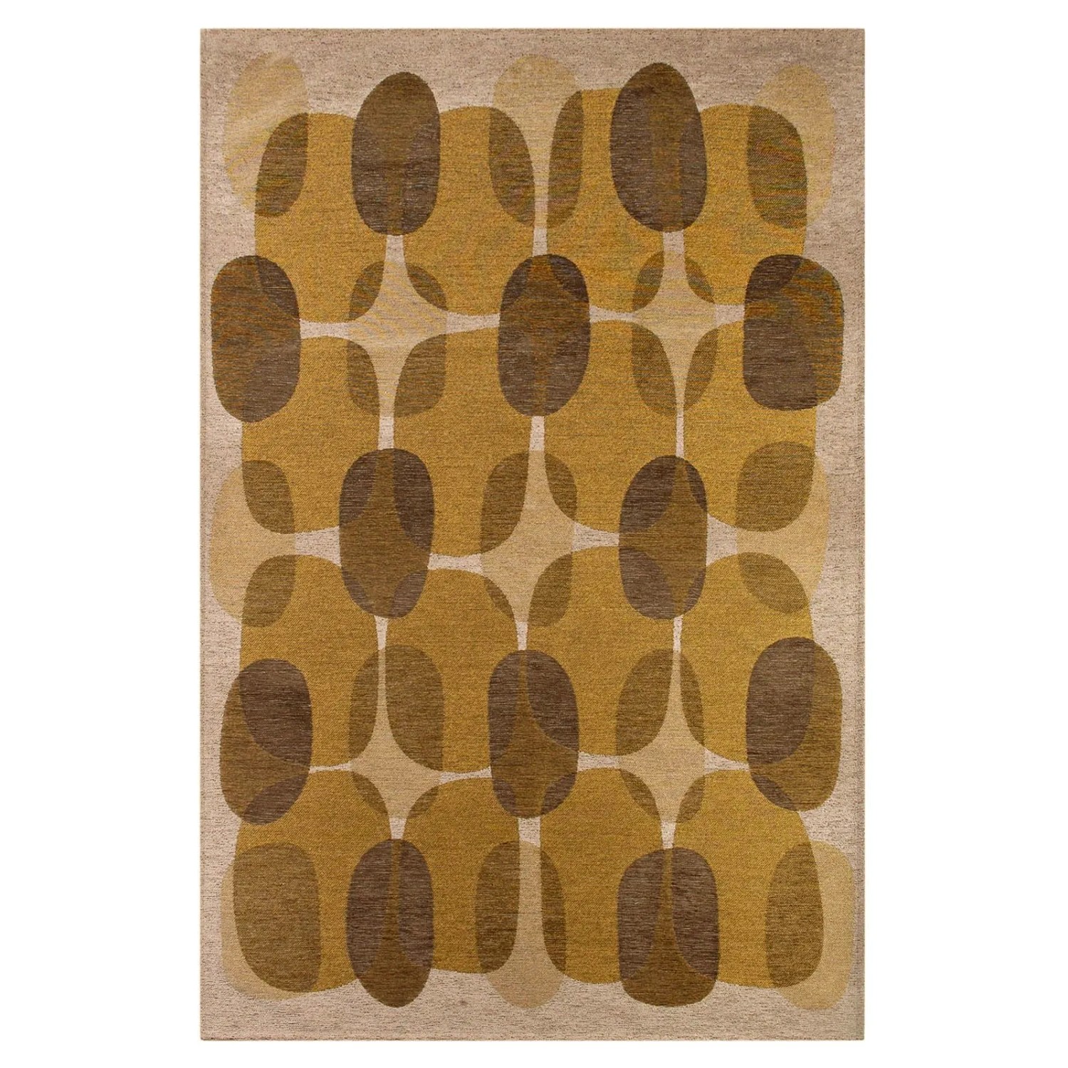 Lola&Moi Teppich Mountain Trail Gold 200x280cm