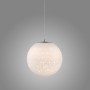 Paul Neuhaus Bolo LED-Pendelleuchte, 1-flammig, Chrom, mit Sternenhimmel-Optik.